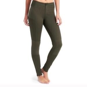 Athleta Trailsetter Ponte Motion Moto Pants Size 2